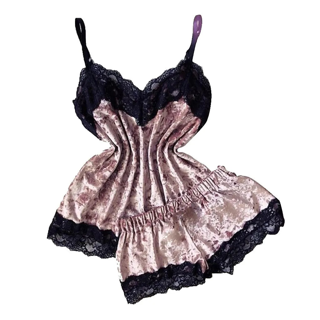 VelourCharm™ Sleepwear Set - Elegant Velvet Lingerie for Women



Product information:

Material: Polyester

Neckline: V-neck

Season: Spring,Summer,Autumn,Winter

Style: Sexy style

Type: Lingerie Sets

How to wash:Hand wa