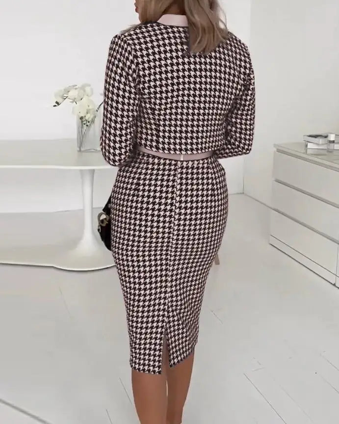 3 Two-Piece Set For Women Autumn Winter Spaghetti Top and Skirt Sets: